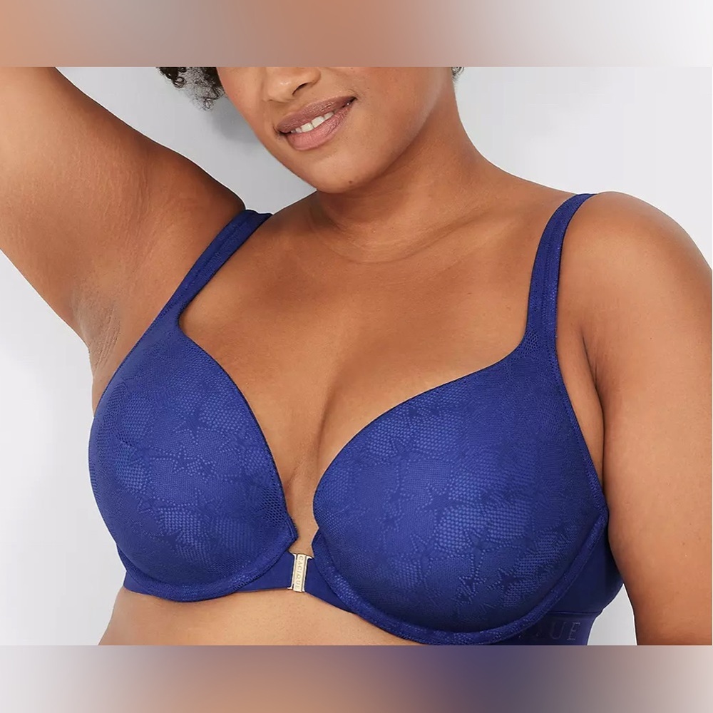 Cacique Front Clasp Bra 44F (44DDD)